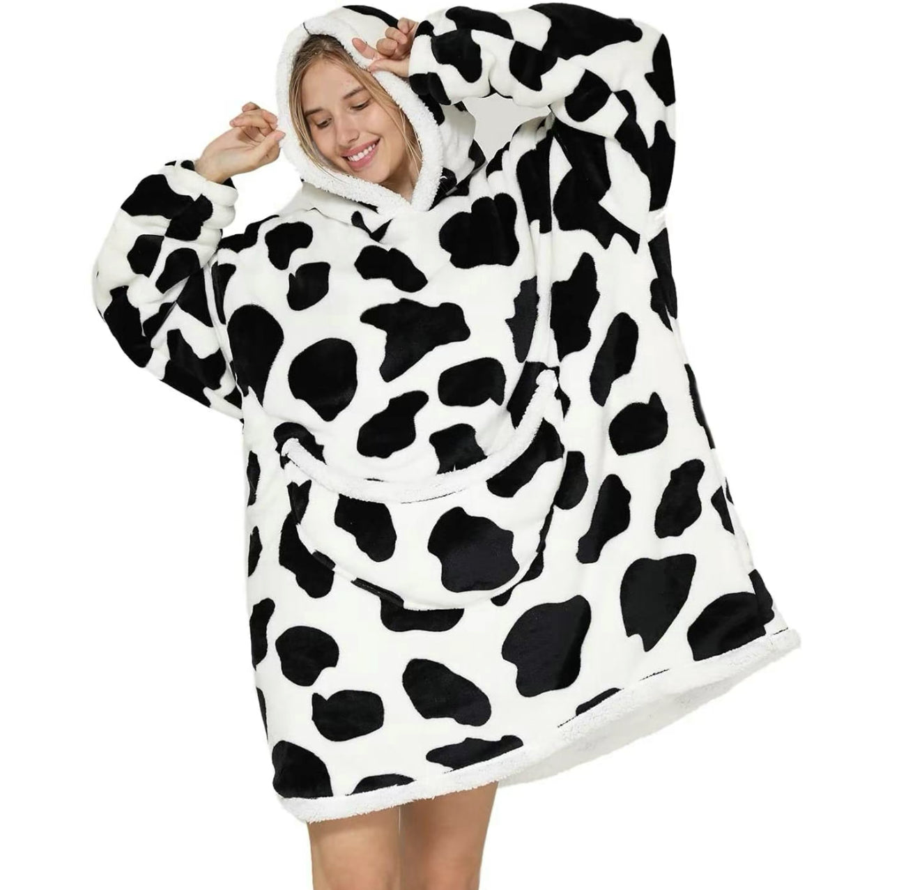 Cow Print Oodie