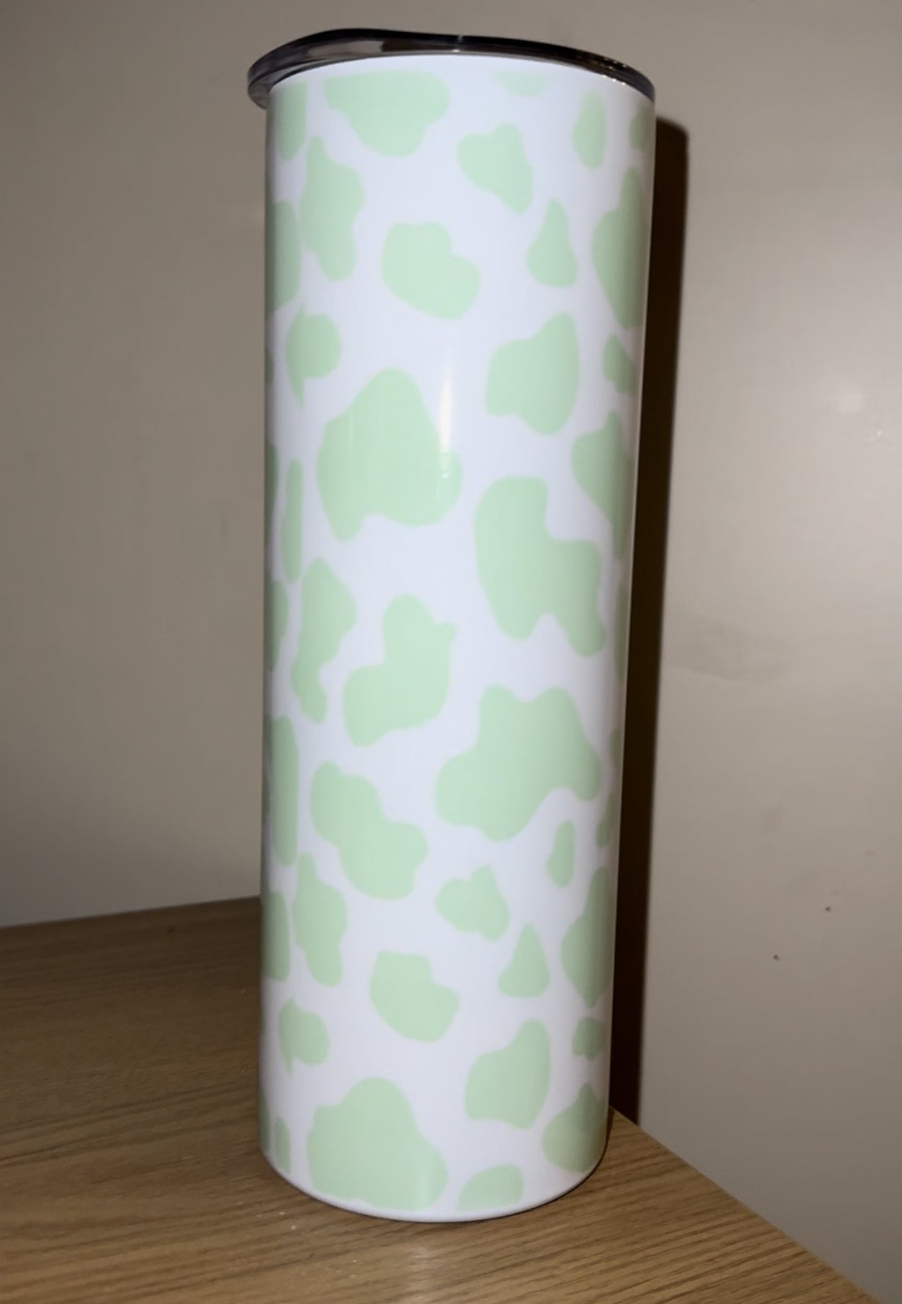 Cow Print Lime Tumbler