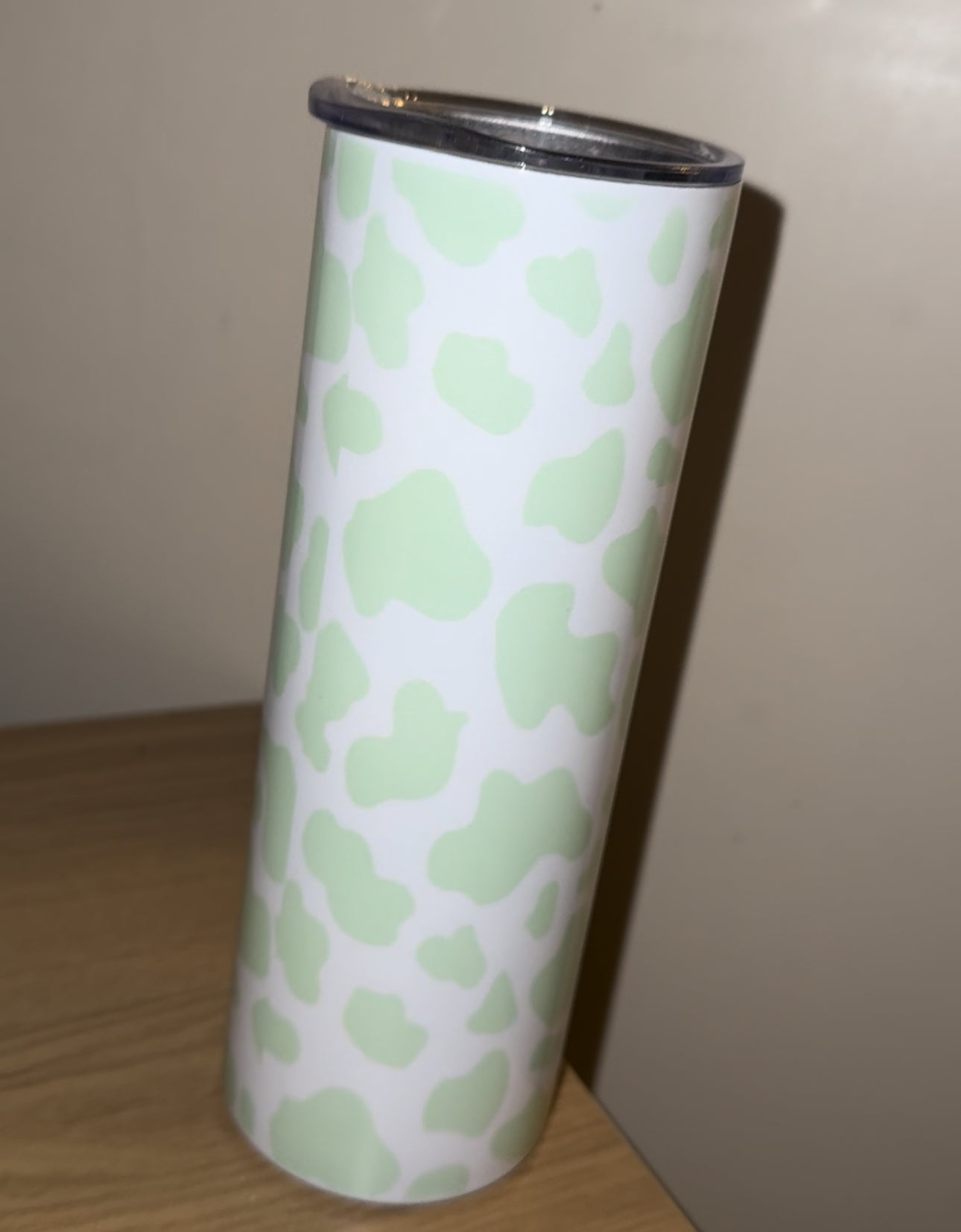 Cow Print Lime Tumbler