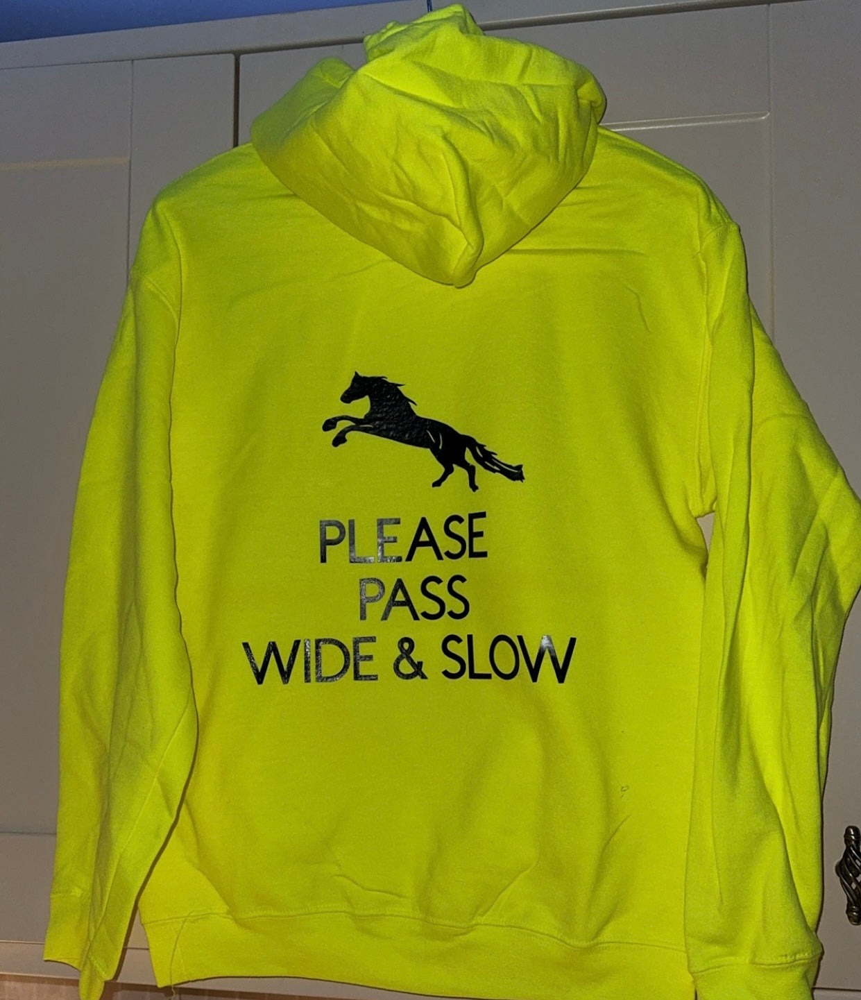 High Vis Equestrian Hoodie Small