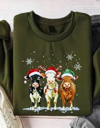 Christmas Jumper ~ 3 Cows